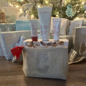 Clarins Body Care Essentials - exfoliates, hydrates, and softens.